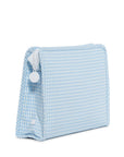 Gingham Mist TRVL Large Roadie Pouch Bag