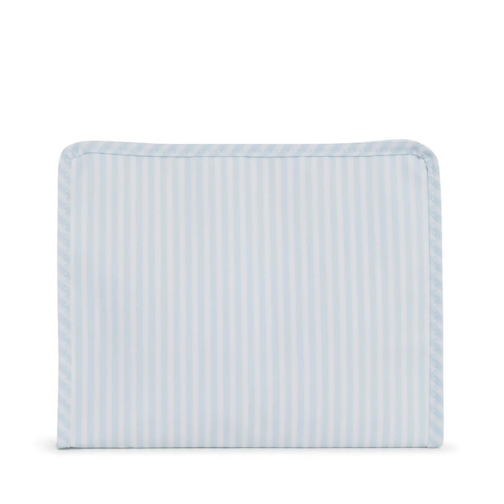 Pimlico Stripe Blue TRVL Large Roadie Pouch Bag