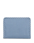 Rodeo Check Indigo Medium Roadie Pouch