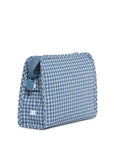 Rodeo Check Indigo Medium Roadie Pouch