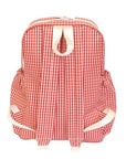 Gingham Red TRVL Backpacker