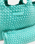 Woven Mahjong Carryall - 6 Colors: Chartreuse