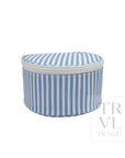 Pimlico Stripe Chambray Round Case
