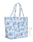 Cowboy Toile Jumbo Tote