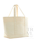 Natural Maxi Tote Coated Canvas