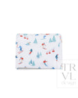 Coated Canvas Ski Medium Roadie Pouch