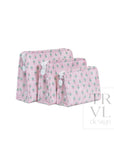 Petite Fleur Pink Medium Roadie Pouch