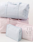 Gingham Mist Weekender Duffel Bag