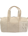 Pimlico Stripe Sand Weekender Duffel Bag