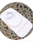 Massey Heirloom Personalized Baby Bib and Burp Cloth Set