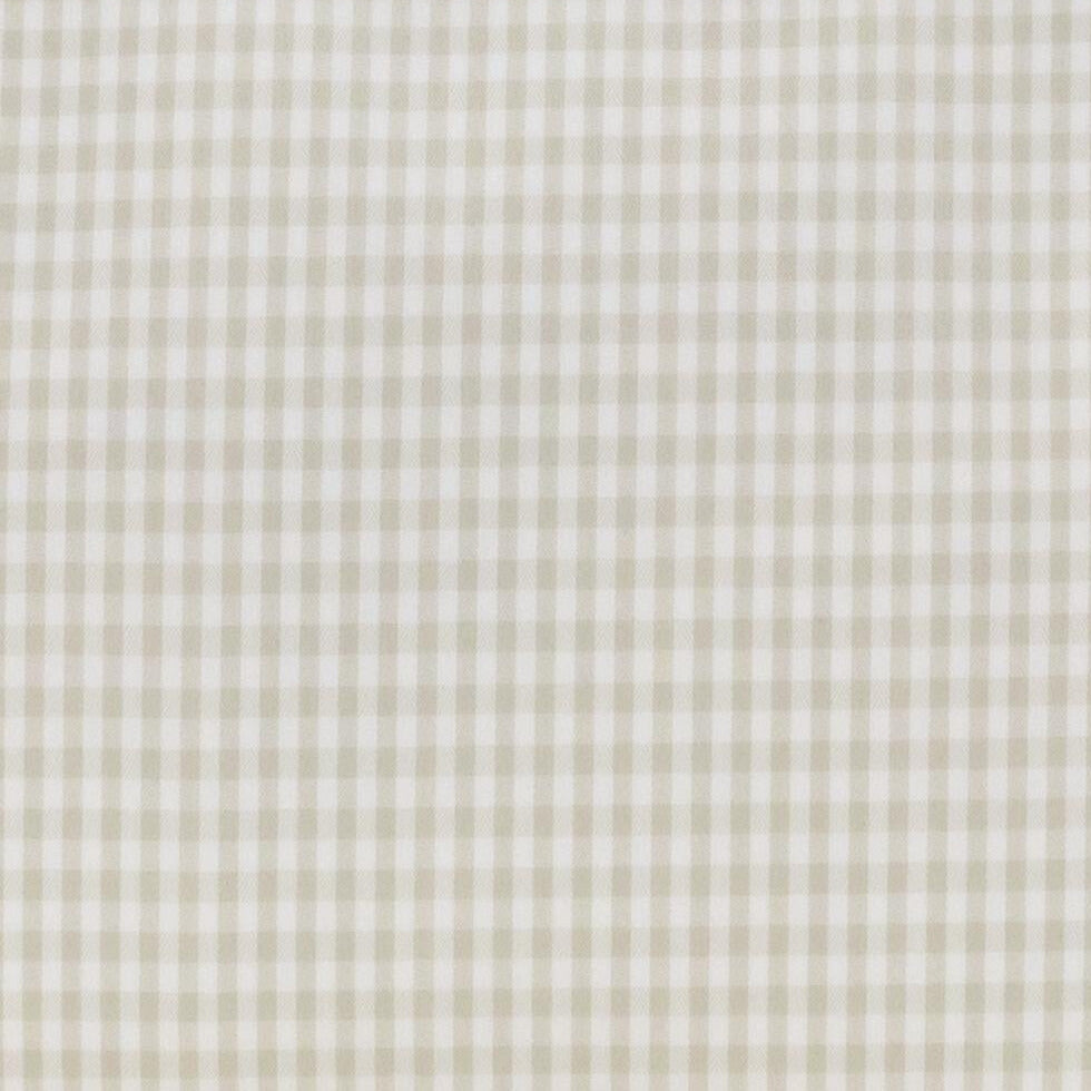 Gingham Pearl Grey
