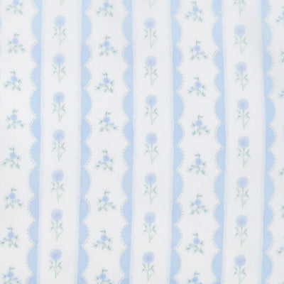 Ribbon Floral Blue