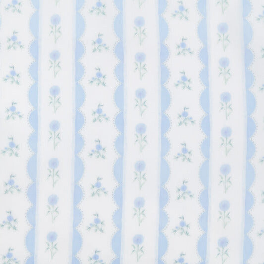 Ribbon Floral Blue