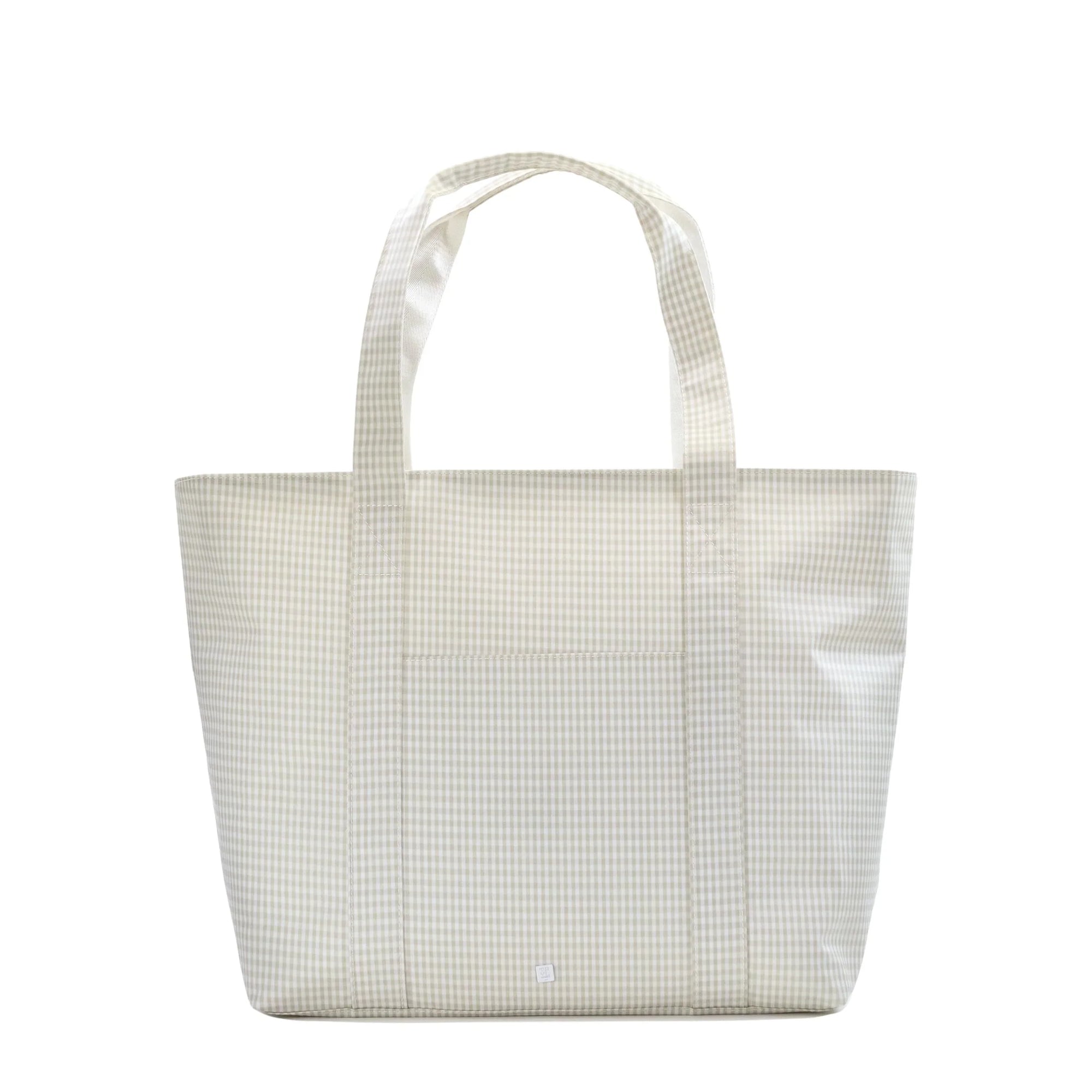 Gingham Pearl Grey