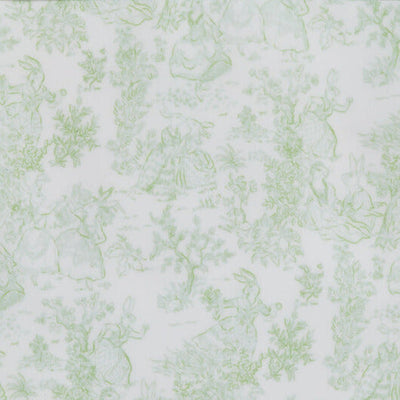 Bunny Toile Green
