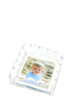 SCALLOP PHOTO TRAY - SMALL - WHITE
