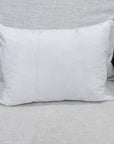 Pillowcase - Piping Edge Cotton: Light Blue trim / 12”x16”