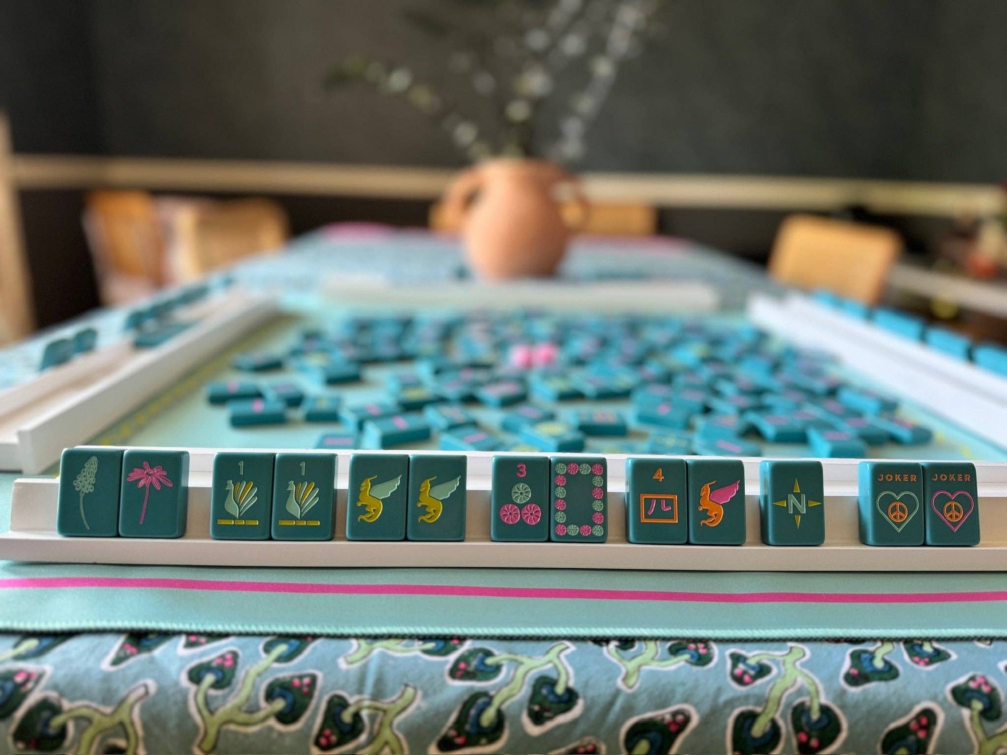 OG Mahj Tiles - Totally Teal: Totally Teal