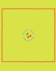 Mats: Light Aqua with Yellow & Pink