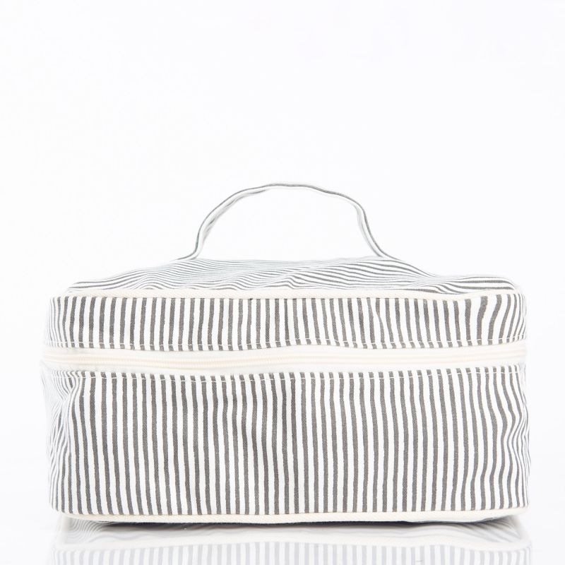 Personalized Canvas Stripes Train Case- More Colors!