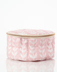 Personalized Block Print Round Case
