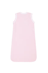 Monogrammed Pink Bubble Zipper Sack