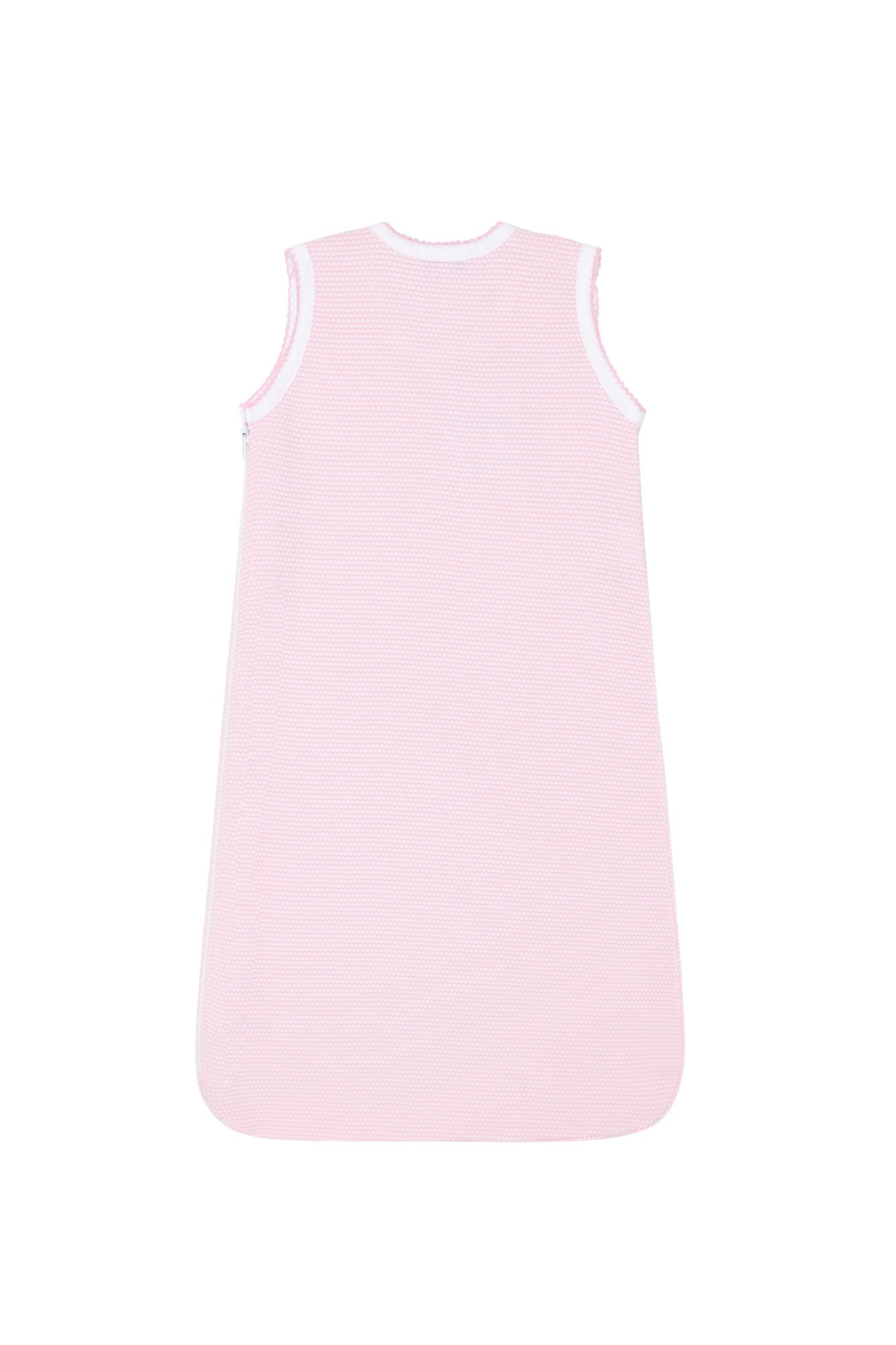 Monogrammed Pink Bubble Zipper Sack