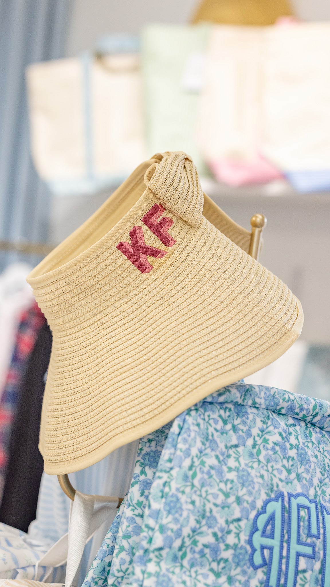 Personalized Packable Travel Visor