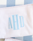 Pimlico Stripe Sand Large Roadie Pouch