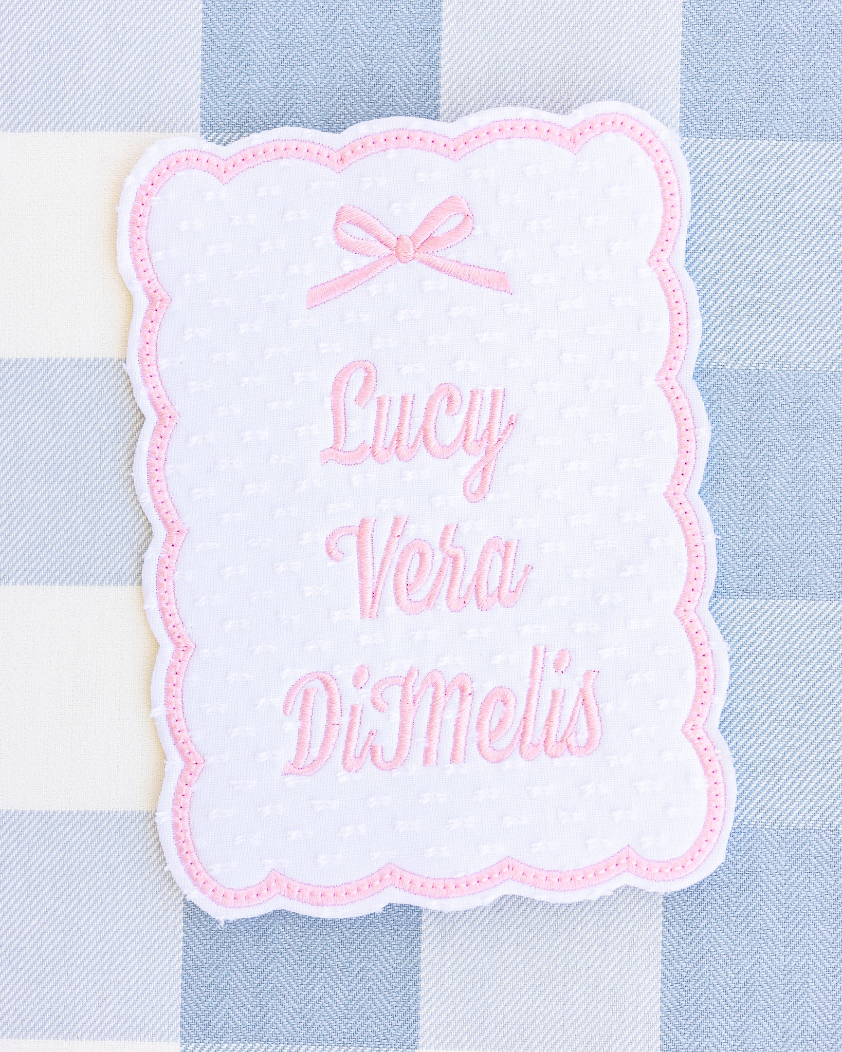 Personalized Baby Name Plaque