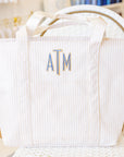 Pimlico Stripe Sand Jumbo Tote