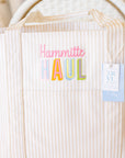 Pimlico Stripe Sand Jumbo Tote