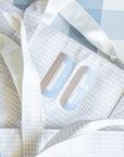 Gingham Pearl Grey Jumbo Tote