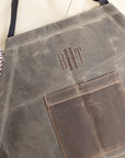 Personalized Waxed Canvas Apron