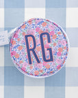 Garden Floral Round Case