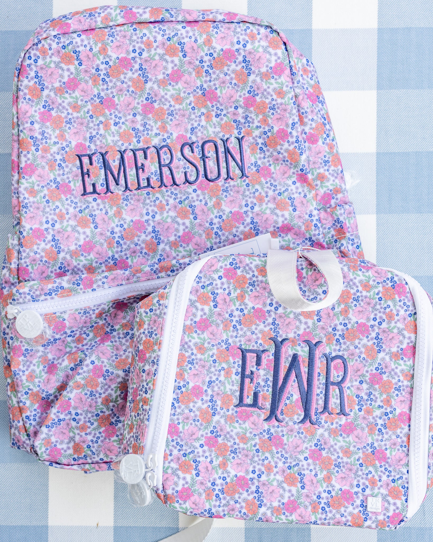 Garden Floral Full-Size Backpacker