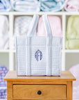 Pimlico Stripe Blue Weekender Duffel Bag