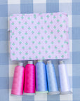 Petite Fleur Pink Medium Roadie Pouch
