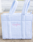 Pimlico Stripe Blue Weekender Duffel Bag