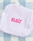 Pimlico Stripe Pink Bring It! Lunch Bag