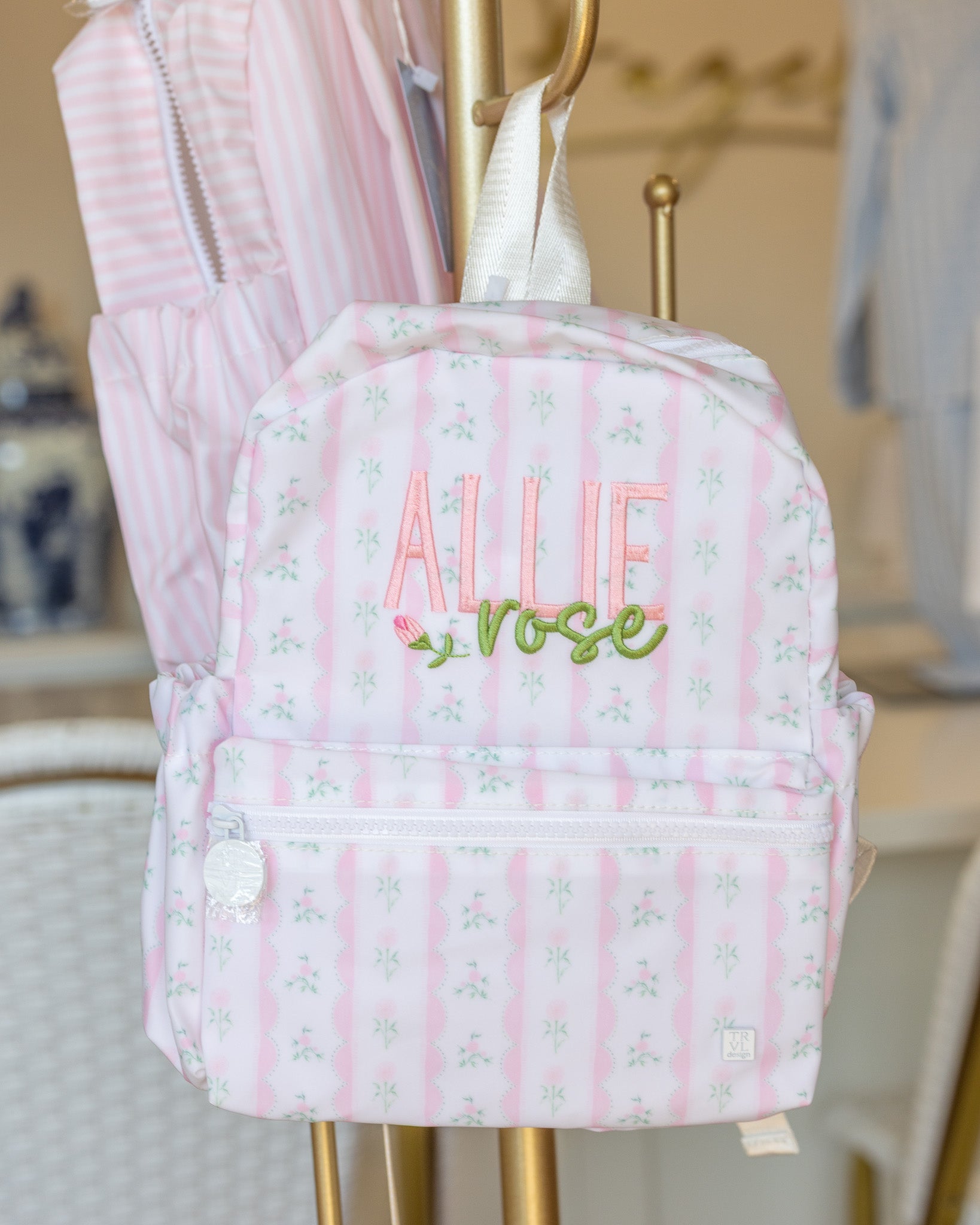 Ribbon Floral Pink TRVL Medium Roadie