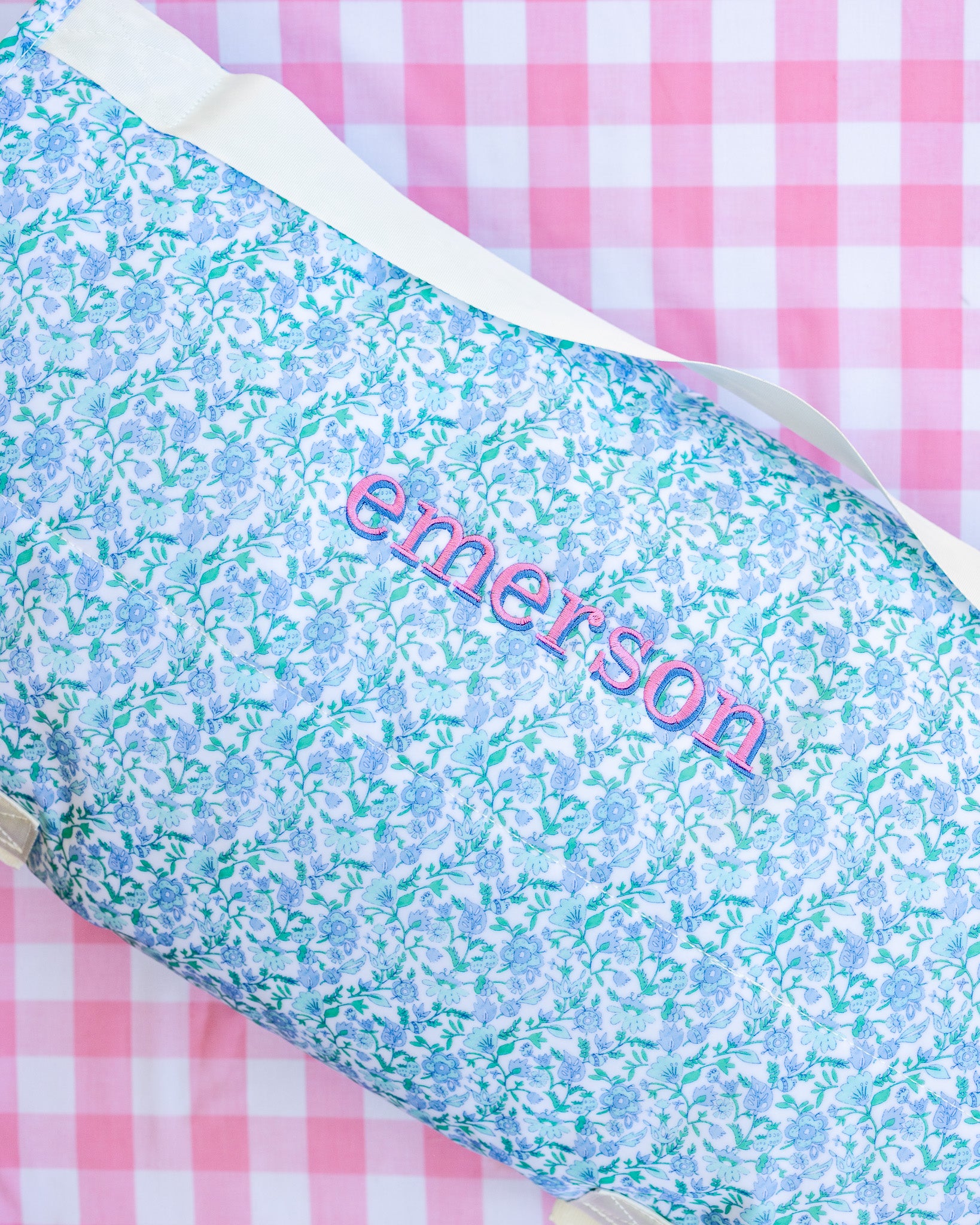 Pimlico Stripe Pink TRVL Nap Mat