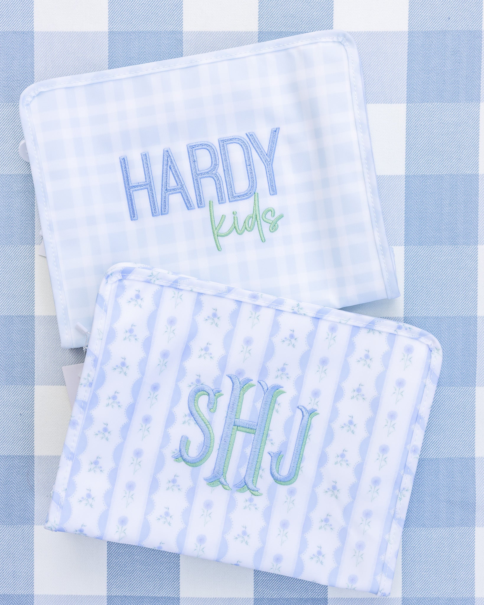 Pimlico Plaid Blue Mini Backer Backpack