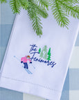 Ski Slopes Personalized Guest Towel