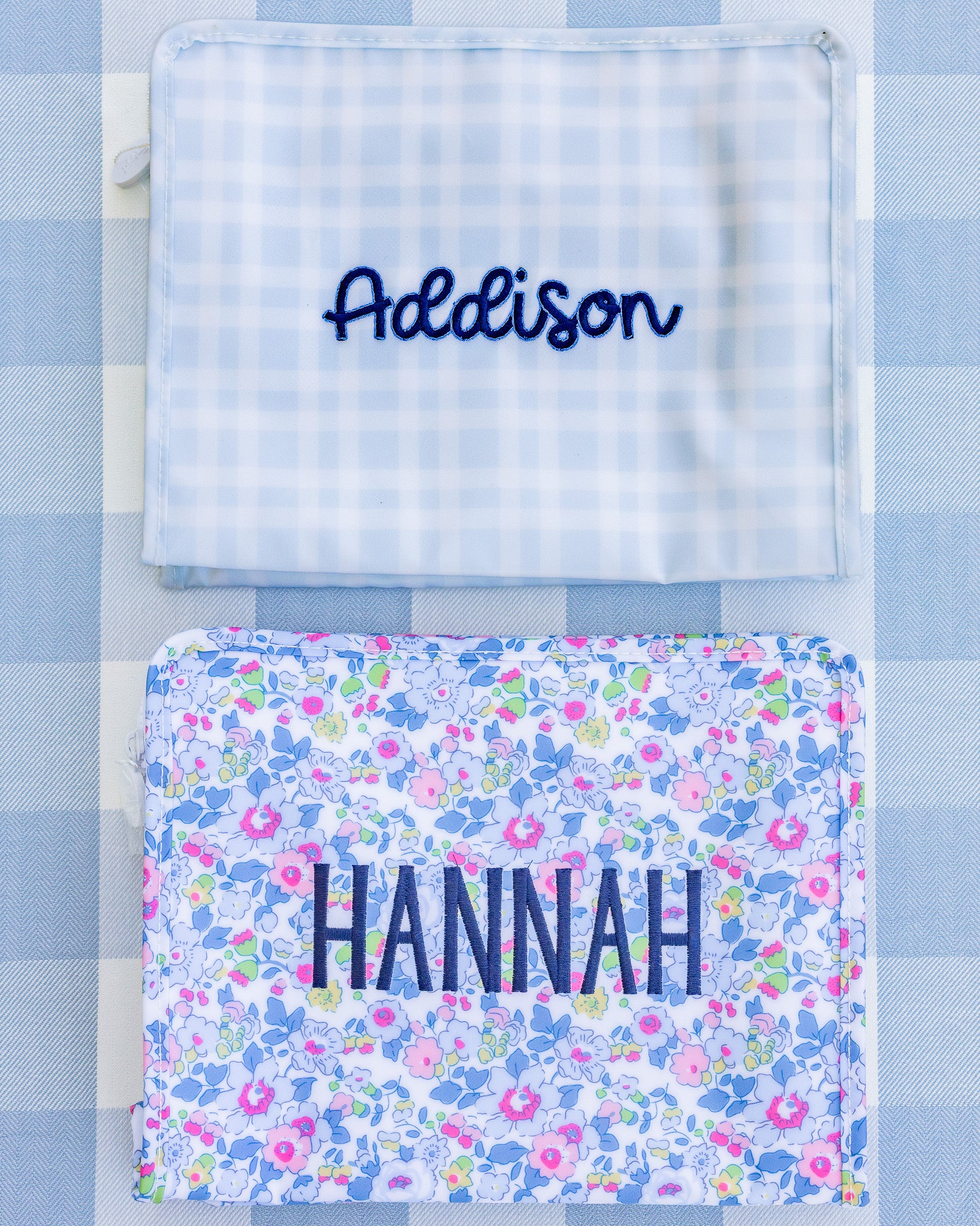 Pimlico Plaid Blue Mini Backer Backpack