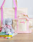 Gingham Taffy Round Case