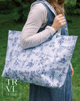 Cowboy Toile Jumbo Tote
