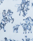 Cowboy Toile Jumbo Tote