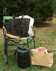Khaki Coated Canvas TRVL Medium Roadie