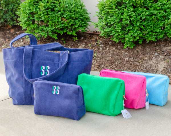 Personalized Shiraleah Terry Zip Pouch